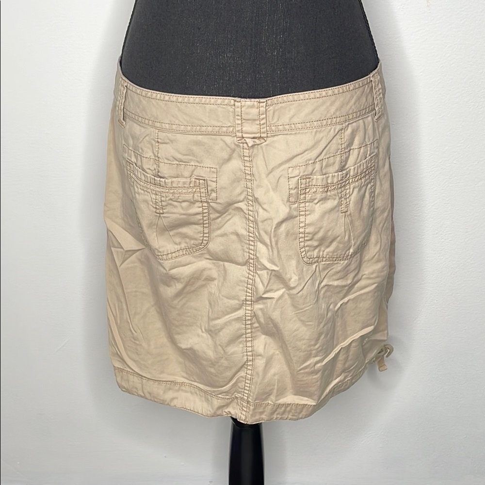 OLD NAVY Beige Casual Skirt with Drawstring Hem - Picture 3 of 9